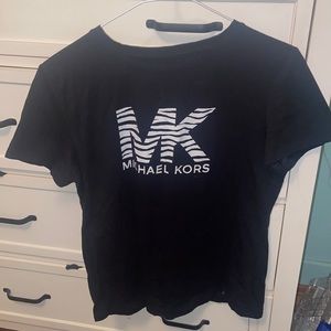 MICHAEL KORS zebra tee